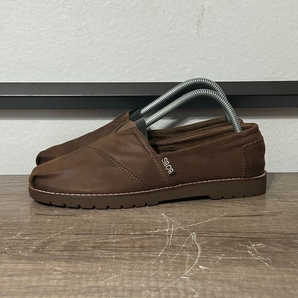 Skechers Bobs Chill Lugs Urban Spell Women’s Slip-On Shoes Size 8.5 Brown - Picture 1 of 8